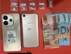 Bawa 12 Poket Sabu, Seorang Pria di Beji Ditangkap Satresnarkoba Polres Pasuruan