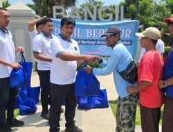 Tebar Kepedulian Jelang Lebaran, Rutan Bangil Bagikan Bantuan ke Masyarakat