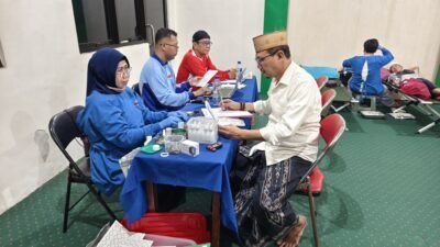 Donor Darah PC NU Bangil dan PMI Pasuruan, Jaga Ketersediaan Darah di Bulan Ramadhan