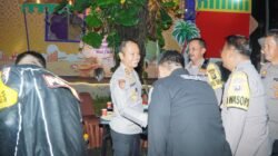 Tingkatkan Kewaspadaan, Kapolres Pasuruan Pantau Langsung Pos Terpadu Simpang 4 Taman Dayu