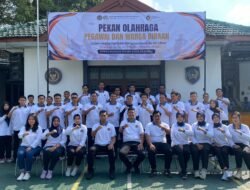 Junjung Sportivitas, Rutan Bangil Gelar Apel Pembukaan Pekan Olahraga Peringati HBP Ke-62