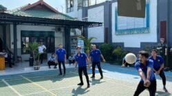 Pererat Kebersamaan, Rutan Bangil Gelar Pertandingan Voli Pegawai Melawan Warga Binaan