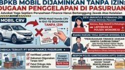 ‎Yoga Septian Ancam Buka Kasus Dugaan Penggelapan BPKB di Pasuruan: Bukan Hanya Pelaku, Perusahaan Finance Juga Harus Diperiksa ‎