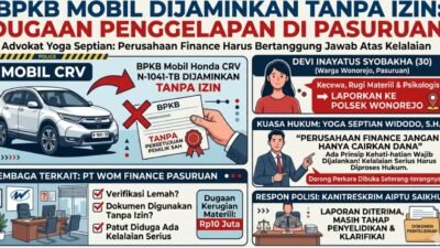 ‎Yoga Septian Ancam Buka Kasus Dugaan Penggelapan BPKB di Pasuruan: Bukan Hanya Pelaku, Perusahaan Finance Juga Harus Diperiksa ‎