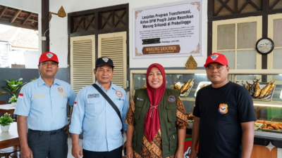 ‎Lanjutan Program Transformasi, Ketua DPW Progib Jatim Resmikan Warung Srikandi di Probolinggo