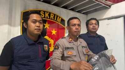 Polres Pelabuhan Tanjungperak Amankan Tersangka Pembunuhan di Wonokusumo Surabaya