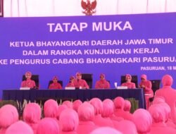 Ketua Bhayangkari Jatim Tinjau UMKM dan Salurkan Tali Asih di Polres Pasuruan