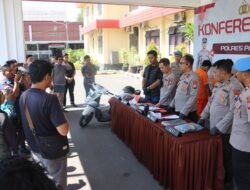 Polres Pasuruan Ungkap Tiga Kasus Menonjol, Pelaku Jambret Maut hingga Penembakan Airsoft Gun Berhasil Ditangkap