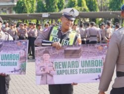 Kapolres Pasuruan Apresiasi Anggota Teladan dengan Hadiah Umroh ke Tanah Suci