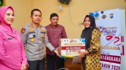 Hari Bhayangkara ke-80, Kapolres Pasuruan Anjangsana Anggota Sakit dan Warakawuri