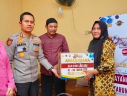 Hari Bhayangkara ke-80, Kapolres Pasuruan Anjangsana Anggota Sakit dan Warakawuri
