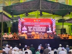 Dzikir dan Doa Bersama Hari Bhayangkara ke-80, Ribuan Jamaah Padati Masjid Agung Bangil