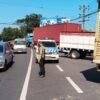 ‎Satlantas Polres Pasuruan Siagakan Puluhan Personel di SPBU, Pastikan Arus Lalu Lintas Tetap Lancar