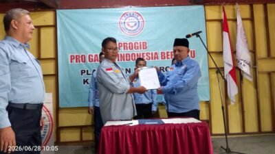 Ketua DPW Progib Jatim Soemardi Priono Lantik Ketua DPC, Pesan Tegas: Jabatan Bukan Kehormatan, Tapi Amanah Besar