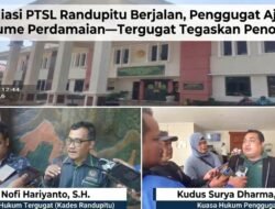 ‎Mediasi PTSL Randupitu Berlanjut, Penggugat Ajukan Resume Perdamaian Tergugat Tegaskan Penolakan