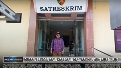 ‎Polres Pasuruan Gerak Cepat, Pelapor dan Ketua BPD Diperiksa dalam Kasus Dugaan Penggelapan Kas Pasar Desa Randupitu ‎