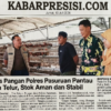Satgas Pangan Polres Pasuruan Pantau Harga Telur, Stok Aman dan Stabil