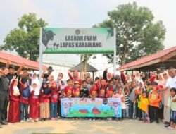 Lapas Karawang Gelar Edu Trip, Perkenalkan Pertanian dan Peternakan pada Siswa SD