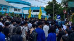 Aksi di Kantor Dishub Kaltim, PMII Universitas Mulawarman Soroti Dugaan Buruknya Pelayanan ASDP Balikpapan