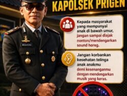 ‎Polsek Prigen Peringatkan Orang Tua: Sound Horeg Ancaman Serius bagi Pendengaran Anak ‎