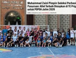 ‎Muhammad Zaini Pimpin Seleksi Perbasi Pasuruan, Atlet Terbaik Disiapkan di TC Prigen untuk POPDA Jatim