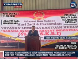 YLBH-SKRI Resmi Diresmikan, Ketua Umum Tegaskan Komitmen Perjuangan Keadilan