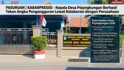‎Kepala Desa Pejangkungan Berhasil Tekan Angka Pengangguran Lewat Kolaborasi dengan Perusahaan