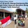 ‎Semarak HUT RI ke-81: Warga Kampung Blok M Karangtengah Gelar Upacara Bendera dengan Khidmat di Tengah Terik Matahari ‎