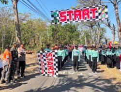 ‎Lomba Gerak Jalan Meriahkan HUT RI ke-81 di Kecamatan Rembang