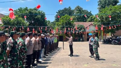 Pesona Carnival Dayurejo 2026 Meriahkan HUT RI ke-81, Kapolsek Prigen Turun Langsung Amankan