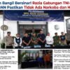‎Rutan Bangil Bersinar! Razia Gabungan TNI-Polri-BNN Pastikan Tidak Ada Narkoba dan HP