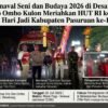 ‎Karnaval Seni dan Budaya 2026 di Desa Oro Oro Ombo Kulon Meriahkan HUT RI ke-81 dan Hari Jadi Kabupaten Pasuruan ke-1097