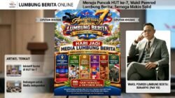 ‎Menuju Puncak HUT ke-7, Wakil Pemred Lumbung Berita: Semoga Makin Solid