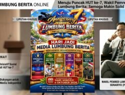 ‎Menuju Puncak HUT ke-7, Wakil Pemred Lumbung Berita: Semoga Makin Solid