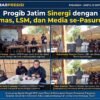 ‎Bangun Sinergi dan Aspirasi, Progib Jatim Kumpulkan Ormas, LSM, dan Media se-Pasuruan