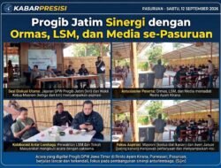 ‎Bangun Sinergi dan Aspirasi, Progib Jatim Kumpulkan Ormas, LSM, dan Media se-Pasuruan