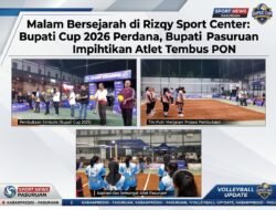 ‎Malam Bersejarah di Rizqy Sport Center: Bupati Cup 2026 Perdana, Bupati Pasuruan Impikan Atlet Tembus PON