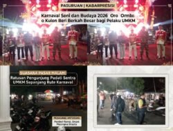 ‎Karnaval Seni dan Budaya 2026 Oro Oro Ombo Kulon Beri Berkah Besar bagi Pelaku UMKM