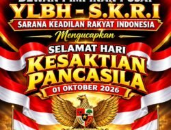 ‎YLBH S.K.R.I Ucapkan Hari Kesaktian Pancasila, Serukan Persatuan dan Keadilan Sosial
