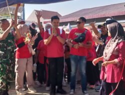 Muhammad Zaini Hadiri Jalan Sehat Desa Martopuro, Apresiasi Semangat Karang Taruna Permata Karya