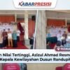 ‎Usai Raih Nilai Tertinggi, Azizul Ahmad Resmi Dilantik sebagai Kepala Kewilayahan Dusun Randupitu
