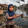‎Kali Wrati Membusuk, Warga Murka: “Mau Sampai Kapan Kami Dikasih Air Bau dan Gatal?”