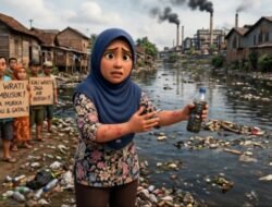 ‎Kali Wrati Membusuk, Warga Murka: “Mau Sampai Kapan Kami Dikasih Air Bau dan Gatal?”