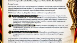 ‎Jaga Marwah Organisasi, DPP YLBH S.K.R.I Keluarkan Peringatan Keras dan Larangan Tegas bagi Seluruh Anggota