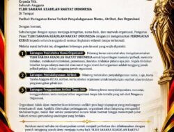 ‎Jaga Marwah Organisasi, DPP YLBH S.K.R.I Keluarkan Peringatan Keras dan Larangan Tegas bagi Seluruh Anggota