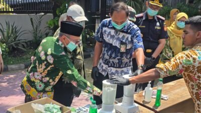 Babak Akhir Proses Hukum, Rutan Bangil Hadiri Pemusnahan Barang Bukti di Kejari Pasuruan