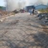 Terjadi Kebakaran di Kawasan Industri Pier, Tepatnya di Area IPAL